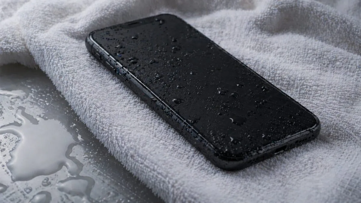 Water damaged phone